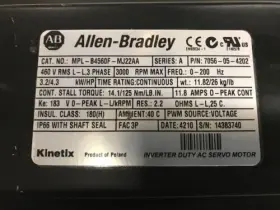 Mpl-b4560f-mj22aa Allen-bradley Ac Servo Motor #3