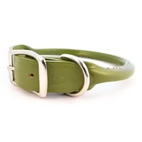12872 Auburn Leathercrafters Leathercraft Rolled Collar 1/2 Inch X 12 Green 12872 Auburn Leathercrafters Leathercraft Rolled Collar 1/2 Inch X 12 Green