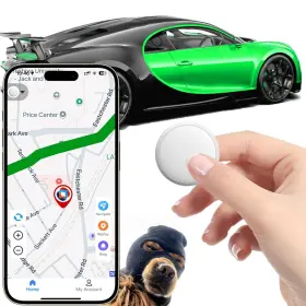 Branded 735907527731 Mini Gps Tracker For Vehicles Cars Kids Pets And Personal Items White