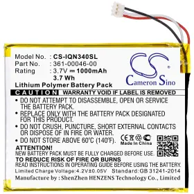 361-00046-00 Cameron Sino Cs-iqn340sl Battery For Garmin Dash Cam 20 Nuvi 3400 3450 3490lmt 3550lm 3750 #3 361-00046-00 Cameron Sino Cs-iqn340sl Battery For Garmin Dash Cam 20 Nuvi 3400 3450 3490lmt 3550lm 3750 #3