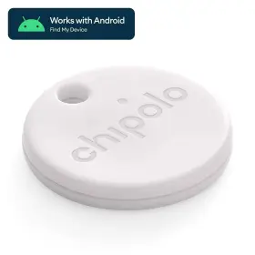 Chipolo 850047123039 - One Point Item Tracker Works With Google Find My Device App White