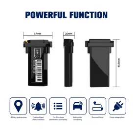 Cg953721ld Coolgood18 For Vehicles Waterproof Locator Real-time Location Device 4g Gps Tracker