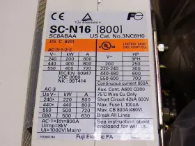 Sc-n16 Fuji Electric Ac200 Mint Condition Magnetic Contactor 2a2b #3 Sc-n16 Fuji Electric Ac200 Mint Condition Magnetic Contactor 2a2b #3