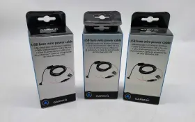 010-11131-10 Garmin Lot Of 3 Power Cable Bare Wire Miniusb