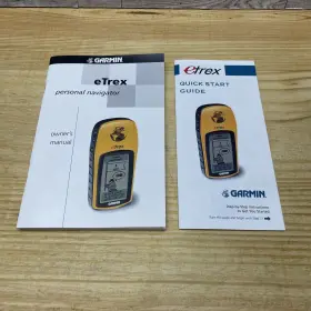 190-00205-00 Garmin Etrex Personal Navigator Gps User Manual And Quick Start Guide Free Ship