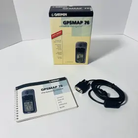 190-00230-00 Garmin Gpsmap 76 Owners Manual And Reference Guide Part #190-00230-00 Plus Cable
