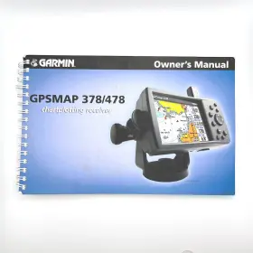 190-00683-00 Garmin Owners Manual For Gpsmap 478/378 Used Guide Book