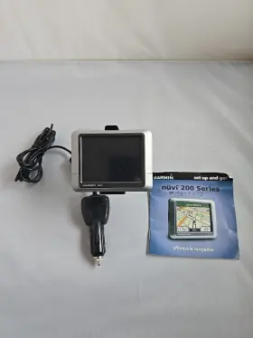 19a781132 Garmin Nuvi 200 Series Gps Navigation System Tested And Working With Mount 19a781132 Garmin Nuvi 200 Series Gps Navigation System Tested And Working With Mount