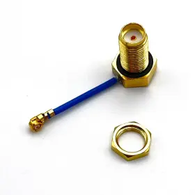 Gp08325 Garmin Brass Sma Female Antenna Socket For Alpha 200 200i 10 Connector W Ring Gp08325 Garmin Brass Sma Female Antenna Socket For Alpha 200 200i 10 Connector W Ring