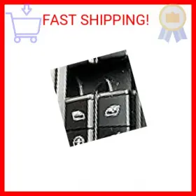 Jaronx 716172313694 2pcs Driver Side Window Switch Buttons Compatible With Porsche Cayenne 20