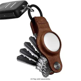 56311vrp Keysmart - Air Compact Key Tracker And Holder For Airtag Rustic Brown Genui 56311vrp Keysmart - Air Compact Key Tracker And Holder For Airtag Rustic Brown Genui