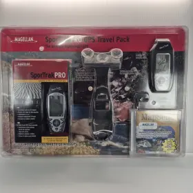 Magellan 980616-17 Sportrak Map Pro Handheld Gps Receiver Travel Pack New Sealed