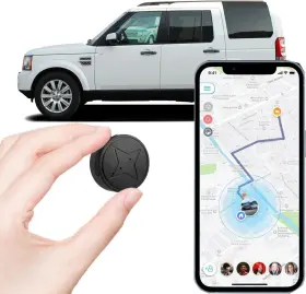 Pg12 Oldores Mini Magnetic Gps Tracker For Vehicles No Monthly Fee - Car Black