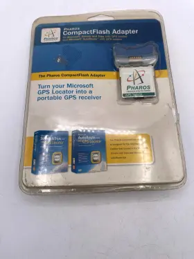 Pharos Pxt13 Compactflash Adapter For Microsoft Gps-360 Gps Locator Receiver