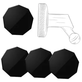 Shenzhenshi Xinchidianzi Youxiangongsi 783952934202 4 Pcs Adhesive Piece Magnet Replacement For Garmin Low-profile Magnetic