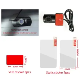 A500s Supreme-goodsoutlet 445000359339 For 70mai Dash Cam Pro Plus Vhb Sticker And Static Stickers A5 #3