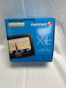 Tomtom 0636926035125 Xl 325 Se Usa Special Edition Automotive Bundle Mountable No Suction Cup