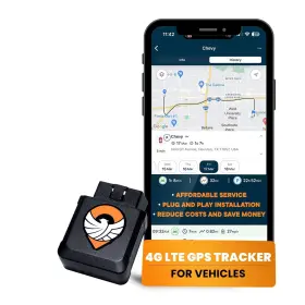 Trackhawk 645781047167 Vl04 Obd Gps Tracker For Cars And Trucks - 4g Lte Plug Play