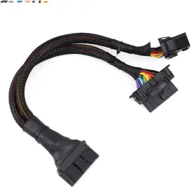 Obd2 Usa-viralfinds 726084544673 Male To Dual Female Elbow Extension Cable With 16pins Available Connecte #3 Obd2 Usa-viralfinds 726084544673 Male To Dual Female Elbow Extension Cable With 16pins Available Connecte #3
