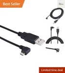 5M Usb 2.0 To Micro Power Cable Charge Cord 90 Degree Left Angle With.... Fixed Price $19.99.