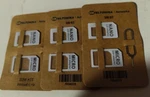 3 Pices X Teltonika Sim Card Adapter Kit - / PR5MEC19. Fixed Price $18.00.