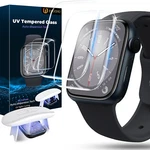 2-PACKS Uv Hard Glass Screen Protector For Iwatch Series 10 9 8 7 6 5 4 3 Ultra. Fixed Price $9.99.