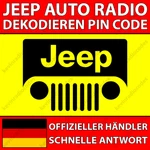 Jeep Radio Decoding Pin Code Compass Grand Cherokee Renegade Wrangler VP2. Fixed Price $5.88.