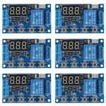 Juzitao 6PCS Dc 6-30V Timer Relay Programmable Delay Module Cycle Blue. Fixed Price $24.08.