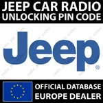Jeep Radio Pin Code Mygig NTG4 R1 VP2 VP3 VP4 Uconnect 7 8.4 12 Inch All Models. Fixed Price $9.42.