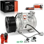 A-premium Ac Compressor With A/c Clutch (8-GROOVES Compatible Toyota.... Fixed Price $228.40.