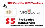 Gpscards Sim Starter Kit - 4G Tracker Pet Senior Kid Device. Fixed Price $6.99.