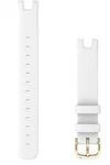 Garmin Lily Bands 14MM White Italian Leather W/ Cream Gold Hardware 010-13068-A3. Fixed Price $69.99.