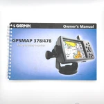 Owner's Manual For Garmin Gpsmap 478/378 Used Guide Book. Fixed Price $12.95.