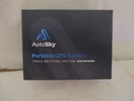 Autosky Gps Tracker - Small Portable, Anything, New Open Box Model APT100. Fixed Price $25.00.
