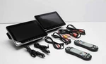 Pyle PLHRDVD108KT 10.5" Universal Dual Vehicle Headrest Monitor Cd/dvd Player. Fixed Price $229.99.