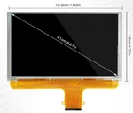 DJ080PA-01A DJ080EA-01N 8" Touch Screen Digitizer Lcd Monitor For Gm Trucks 2020. Fixed Price $59.99.
