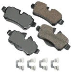 Akebono Ultra-premium Ceramic Rear Disc Brake Pads. Fixed Price $118.58.