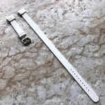 White Double Wrap Leather Band Garmin Descent X50I MK3, MK3I 43MM - A20B18. Fixed Price $31.99.