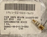 Micrometrics Gunn Diode 10183076-002, X-band Microwave Ham Radio Nos. Fixed Price $16.99.