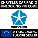 Chrysler Radio Pin Code All Models T00AM T**qn TM9 Tvpqn Tomyd T00BE T0012 T0071. Fixed Price $9.42.